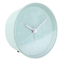 Ρολόι Επιτραπέζιο - Ξυπνητήρι Cone KA5843GR Φ10x5cm Green Karlsson Μέταλλο