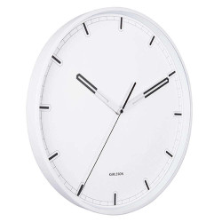 Ρολόι Τοίχου Dipped KA5775BK Φ40cm White Karlsson Μέταλλο