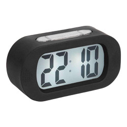 Επιτραπέζιο Ρολόι - Ξυπνητήρι Gummy KA5753BK 14x7cm Black Karlsson Σιλικόνη