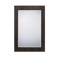 Καθρέπτης Τοίχου Helena 1090102 55x70cm Black Mirrors & More Πλαστικό