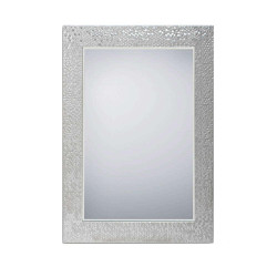 Καθρέπτης Τοίχου Helena 1090187 55x70cm Silver Mirrors & More Πλαστικό