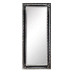 Καθρέπτης Τοίχου Lara 1200196 100x200cm Black-Silver Mirrors & More Ξύλο