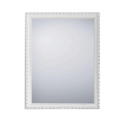 Καθρέπτης Τοίχου Loreley 1060101 34x45cm White Mirrors & More Ξύλο