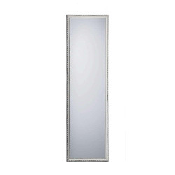 Καθρέπτης Τοίχου Loreley 1060287 35x125cm Silver Mirrors & More Ξύλο