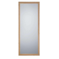 Καθρέπτης Τοίχου Marie 1210195 78x178cm Oak Mirrors & More Mdf