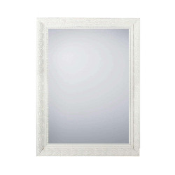 Καθρέπτης Τοίχου Sonja 1070101 55x70cm White Mirrors & More Ξύλο