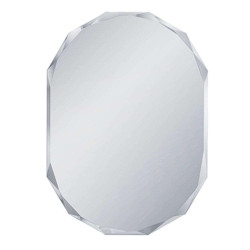 Καθρέπτης Τοίχου Liv 1450100 50x70cm Clear Mirrors & More Γυαλί