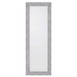 Καθρέπτης Τοίχου Amy 1220120 50x150cm Black-Silver Mirrors & More Πλαστικό