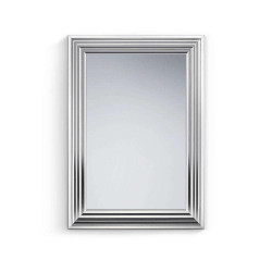Καθρέπτης Τοίχου Silke 1720106 55x70cm Chrome Mirrors & More Πλαστικό