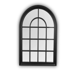 Καθρέπτης Τοίχου Finestra 1580102 50x70cm Black Mirrors & More Πλαστικό