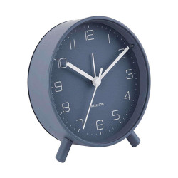 Επιτραπέζιο Ρολόι - Ξυπνητήρι Lofty KA5752BL Φ11cm Blue Karlsson Μέταλλο