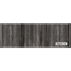 Χαλάκι Κουζίνας Cook & Wash 707 Kitchen Wood Anthracite Sdim 50Χ150 Polyamide