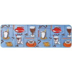 Χαλάκι Κουζίνας Collage 6501 Blue Sdim 50Χ150 Polypropylene