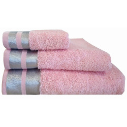 Πετσέτα Ice Pink Μakis Tselios Χεριών 100% Βαμβάκι