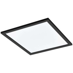 Φωτιστικό Οροφής-Πλαφονιέρα 99416 Salobrena-C Led 450X450 Black-White Eglo Αλουμίνιο, Πλαστικό