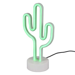Φωτιστικό Επιτραπέζιο Cactus R55220101 1,5W Led 8x14x29cm White RL Lighting Πλαστικό