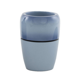 Ποτήρι Μπάνιου Glass Blue Nef-Nef Γυαλί
