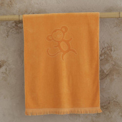 Πετσέτα Θαλάσσης Παιδική Akimbo Jacquard Orange Nima Θαλάσσης 70x140cm 100% Βαμβάκι