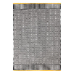 Χαλί Urban Cotton Kilim BE-4061 Black-Gold Royal Carpet 160X230cm