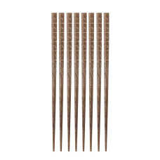 Chopsticks Masami (Σετ 8Τμχ) 82051380 25,5x0,7cm Brown Bloomingville Ξύλο