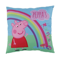 Μαξιλάρι Διακοσμητικό (Με Γέμιση) Παιδικό 5512 Peppa Pig Pink Das Home 40Χ40 100% Microfiber