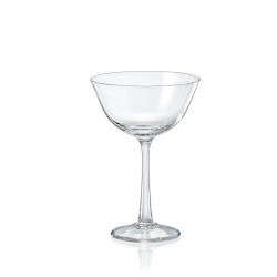 Ποτήρι Σαμπάνιας Κολωνάτο Pralines (Σετ 4Τμχ) 170ml Κρυστάλλινο Clear Βοημίας Κρύσταλλο