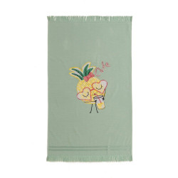 Πετσέτα Θαλάσσης Παιδική Pineapple Mint Melinen Θαλάσσης 70x120cm 100% Βαμβάκι