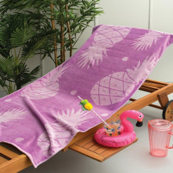Πετσέτα Θαλάσσης Παιδική NV11 Pink Palamaiki Θαλάσσης 70x150cm 100% Βαμβάκι