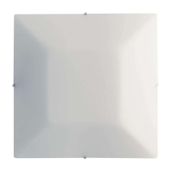 Φωτιστικό Τοίχου - Απλίκα Osiride I-OSIRIDE-PL25 1xE27 25x25cm White Luce Ambiente Design