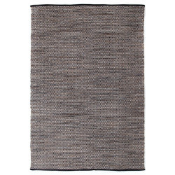 Χαλί Urban Cotton Kilim Venza Black Royal Carpet 130X190cm