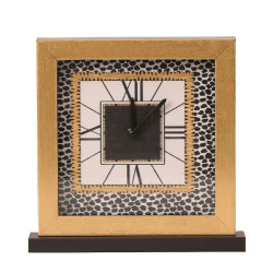 Ρολόι Επιτραπέζιο MAF151 24,5x5cm Black Espiel Πολυρεσίνη