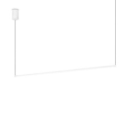 Φωτιστικό Οροφής-Ράγα Essence 285092 126x12/150x1,5cm LED 17W 3000K White Ideal Lux