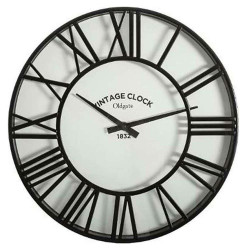 Ρολόι Τοίχου 07.162245 Φ35cm Black Plastona Πλαστικό