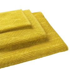 Πετσέτα Herb Yellow Madi Προσώπου 50x90cm 100% Βαμβάκι