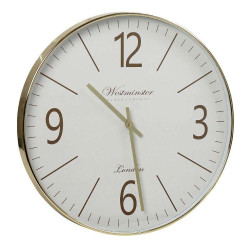 Ρολόι Τοίχου ROL623 50,6x50,6x5,5cm White Espiel Πολυρεσίνη