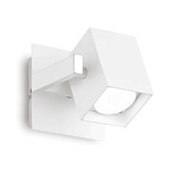 Φωτιστικό Τοίχου-Απλίκα Mouse 073521 10x11x14cm 1xGU10 50W IP20 White Ideal Lux