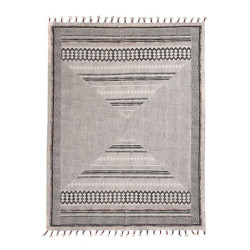 Χαλί Lotus Cotton Kilim 463 Grey-Beige Royal Carpet 100X160cm