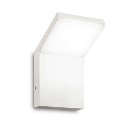 Φωτιστικό Τοίχου-Απλίκα Style 221502 10x17x10,5cm LED 9W IP54 4000K White Ideal Lux