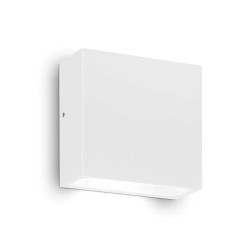 Φωτιστικό Τοίχου-Απλίκα Tetris-1 114293 10x9x4cm 1xG9 15W IP44 White Ideal Lux