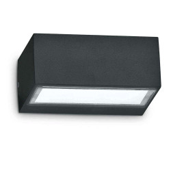 Φωτιστικό Τοίχου-Απλίκα Twin 213330 16,5x6,5x11,5cm 1xG9 28W IP44 Black Ideal Lux