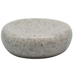 Σαπουνοθήκη Stone 817382 10,5x10,5x3cm Grey Ankor Πολυέστερ
