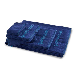 Πετσέτα Shades B1 9307711 Blue Bassetti Προσώπου 50x100cm 100% Βαμβάκι