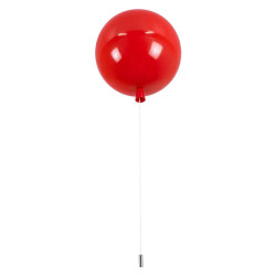 Φωτιστικό Οροφής Παιδικό Balloon 00652 Φ30x33cm Red GloboStar