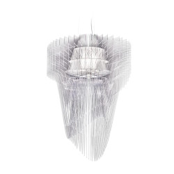 Φωτιστικό Οροφής Κρεμαστό Aria XL 90x130 Transparent Slamp