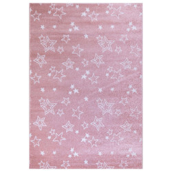 Χαλί Tiny Stars 3-A846AJ8-PI Pink-White Ezzo 133X190cm