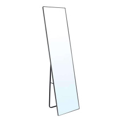 Καθρέπτης Δαπέδου Dayton Ε7182 40x33x160cm Silver Αλουμίνιο,Γυαλί
