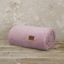 Κουβέρτα Καναπέ Jacquard Mellow Pink Nima 130X170 130x170cm 100% Πολυέστερ
