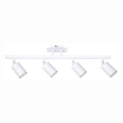 Φωτιστικό Οροφής - Σποτ 9086-4 70x15cm 4xGU10 White Inlight