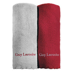 Πετσέτες Κουζίνας Gourmet Set 18 (Σετ 2τμχ) Grey-Red Guy Laroche 35x50cm 100% Microfiber