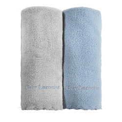Πετσέτες Κουζίνας Gourmet Set 19 (Σετ 2τμχ) Grey-Blue Guy Laroche 35x50cm 100% Microfiber